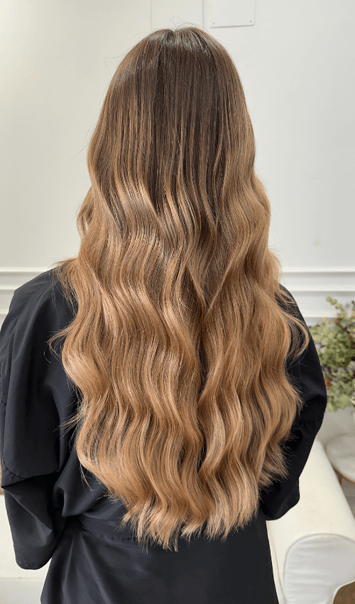 french balayage color